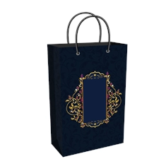 Wedding Return Gift Bag Tall Gradient | Blank to Add Your Own Text
